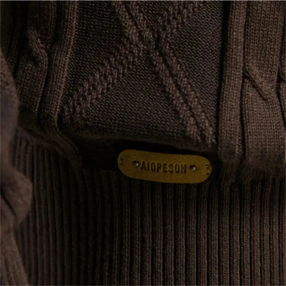 Cardigan Masculino Gola Smooking Tricot Estiluro® Trevine